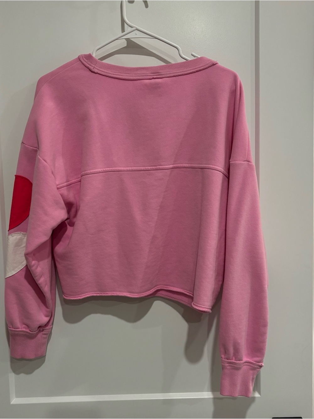Target Joylab Women’s Valentines Patchwork Crewneck Sweatshirt Size: XXS - Picture 4 of 7